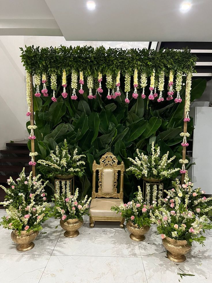 Baby Shower Floral Decoration