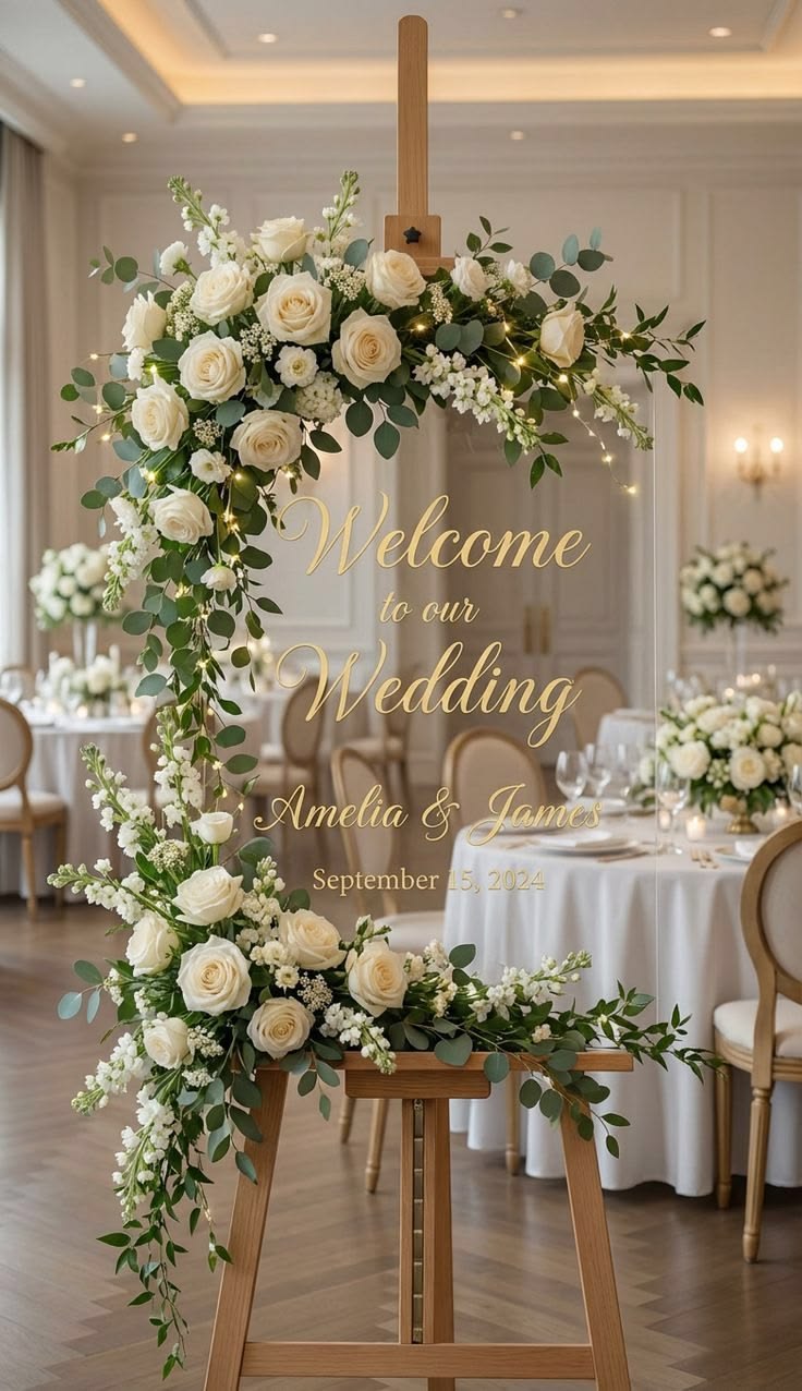 Elegant Wedding Flower Decoration