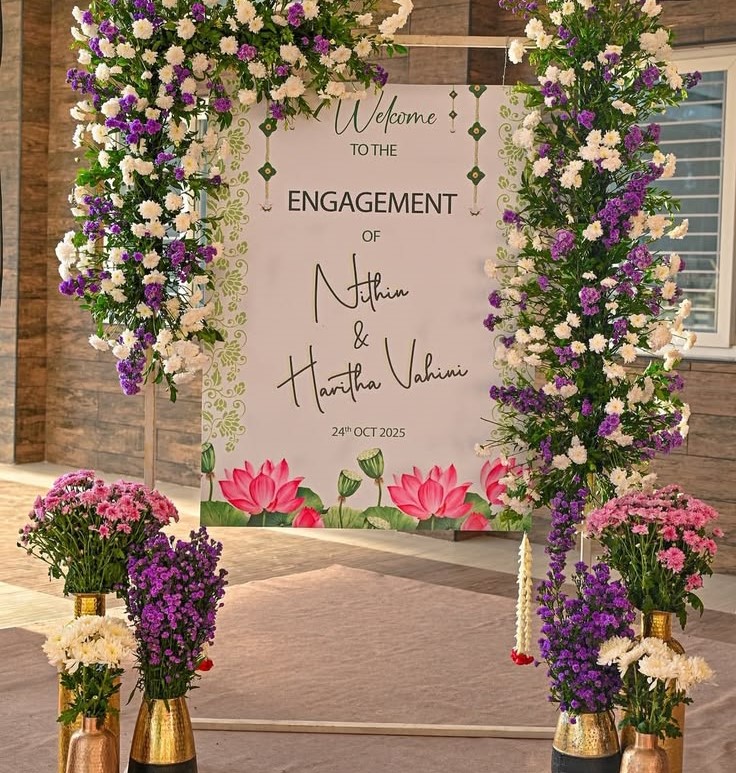 Engagement Floral Decoration